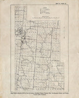 1916 Oil & Gas Well Map of Jackson Vinton Pike Scioto and Gallia County Ohio
