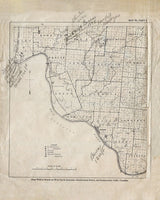 1916 Oil & Gas Well Map of Lawrence Scioto and Gallia County Ohio