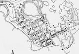 1900 Map of Cedar Key Florida