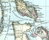 1823 Map of the Bahamas
