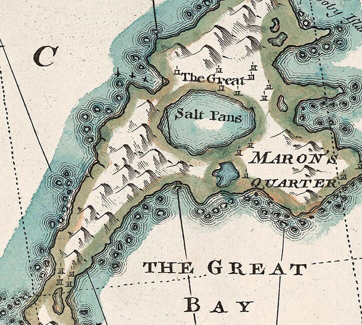 Historic Map of Saint Christopher