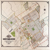 1886 Map of the City of San Jose California