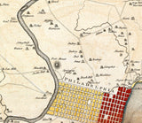 1777 Map Plan of the city and environs of Philadelphia Pennsylvania