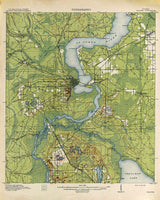 1915 Topo Map of Palatka Florida Quadrangle