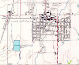 1964 Topo Map of Ronan Montana Quadrangle