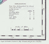 1829 Map of Lewis County New York