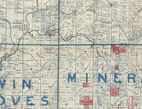 1900 Farm Line & Mining Map of Jasper County Missouri and Adjoining Counties