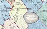 1882 Map of Columbus County North Carolina