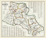 1914 Map of Halifax County North Carolina