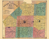 1907 Map of Union County North Carolina