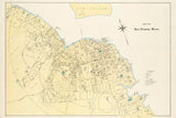 1897 Map of Bar Harbor Maine