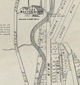 1905 Map of Beckenridge Summit County Colorado