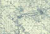 1910 Map of Alameda County California