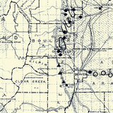 1919 Oil Well Map of Colorado