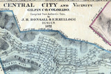 1872 Map of Colorado Towns