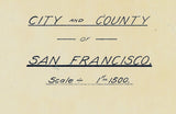 1906 Map of San Francisco California