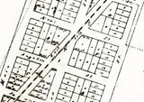 1868 Map of Pleasanton Alameda County California
