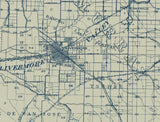 1914 Map of Alameda County California