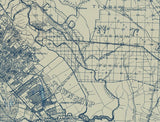 1914 Map of Alameda County California