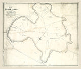 1841 Map of Fresh Pond Cambridge Massachusetts