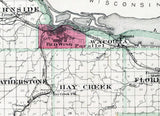 1894 Map of Goodhue County Minnesota