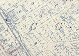 1924 Map of Glencoe Cook County Illinois