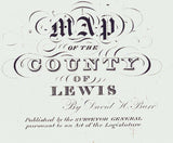 1829 Map of Lewis County New York