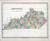 1827 Map of Kentucky