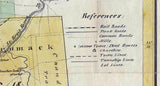 1853 Map of Saint Lawrence County New York