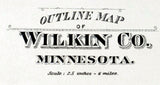 1903 Map of Wilkin County Minnesota