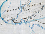 1880 Map of the Great Venango Oil Basin Pennsylvania