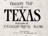 1919 Map of Texas Oil and Gas Fields Pipelines and Refineries