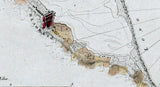 1770 Nautical Map of Plymouth Bay Massachusetts