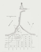 1837 Map of Erie Pennsylvania