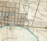 1836 Map of Dunkirk New York