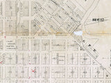 1887 Map of Fort Collins Colorado
