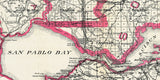 1914 Map of Solano County California