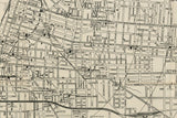 1911 Map of Memphis Tennessee