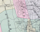 1881 Map of Essex County New Jersey