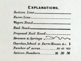 1894 Map of Goodhue County Minnesota