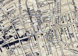 1882 Map of the City of Spartanburg South Carolina