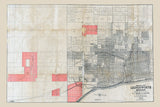 1887 Map of Leavenworth Kansas