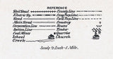 1906 Map of Ida County Iowa
