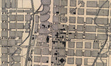 1900 Map of Colorado Springs Colorado