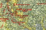 1919 Map of Louisiana Oil and Gas Fields Pipelines