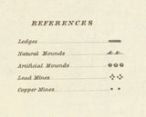 1839 Map of The Wisconsin Territory Showing Door County Area