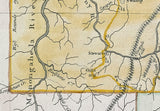 1755 Map of Western PA Virginia and Maryland