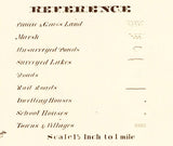 1874 Map of Hennepin County Minnesota