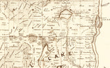 1874 Map of Hennepin County Minnesota