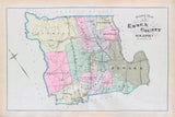 1881 Map of Essex County New Jersey